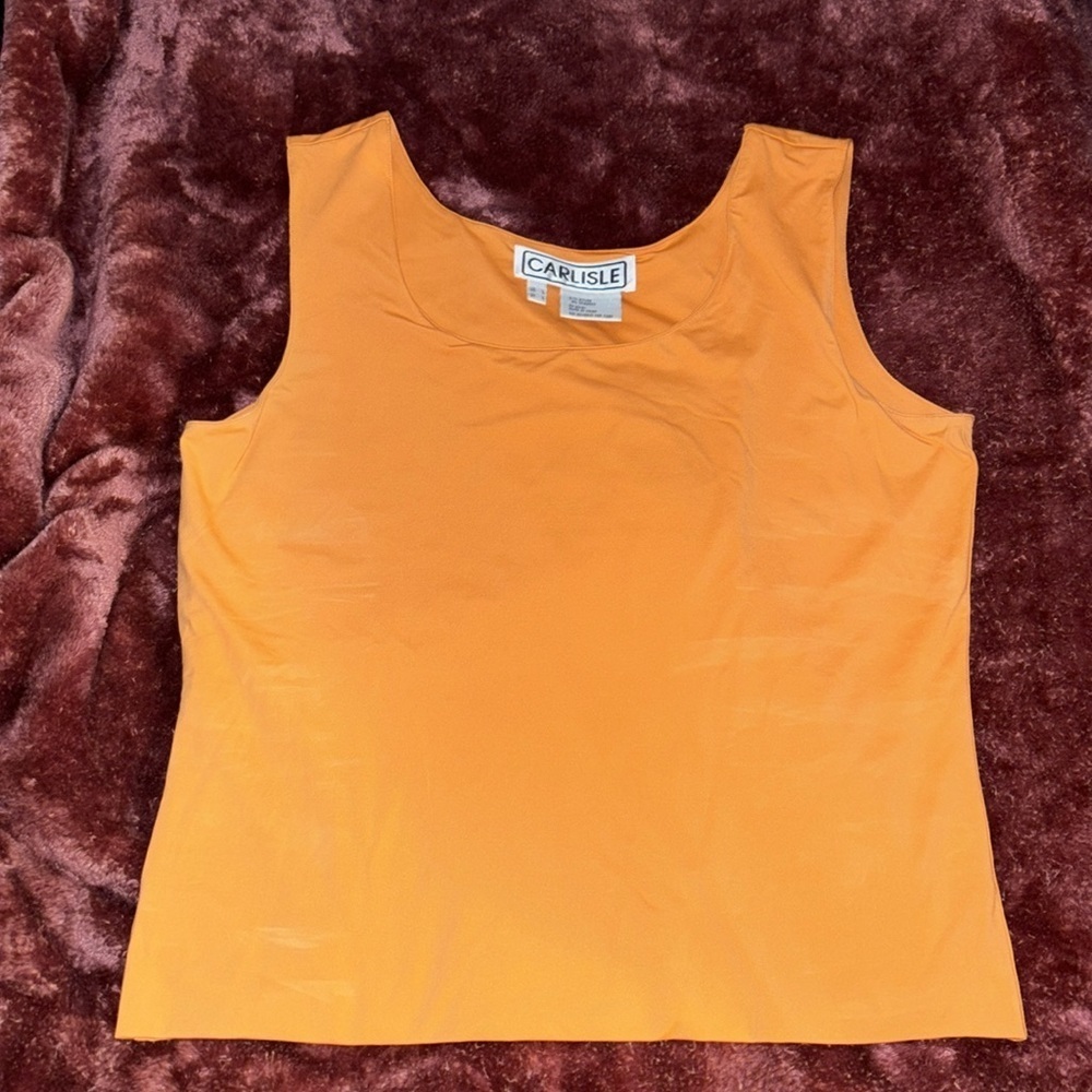 CARLISLE | orange tank - Picture 5 of 6